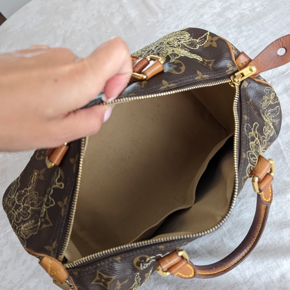 🚫SOLD 🚫 Louis Vuitton - Monogram Dentelle Speedy 30 - Picture 11 of 12